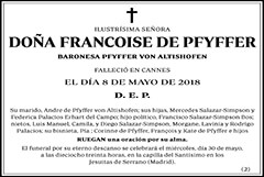 Francoise de Pfyffer